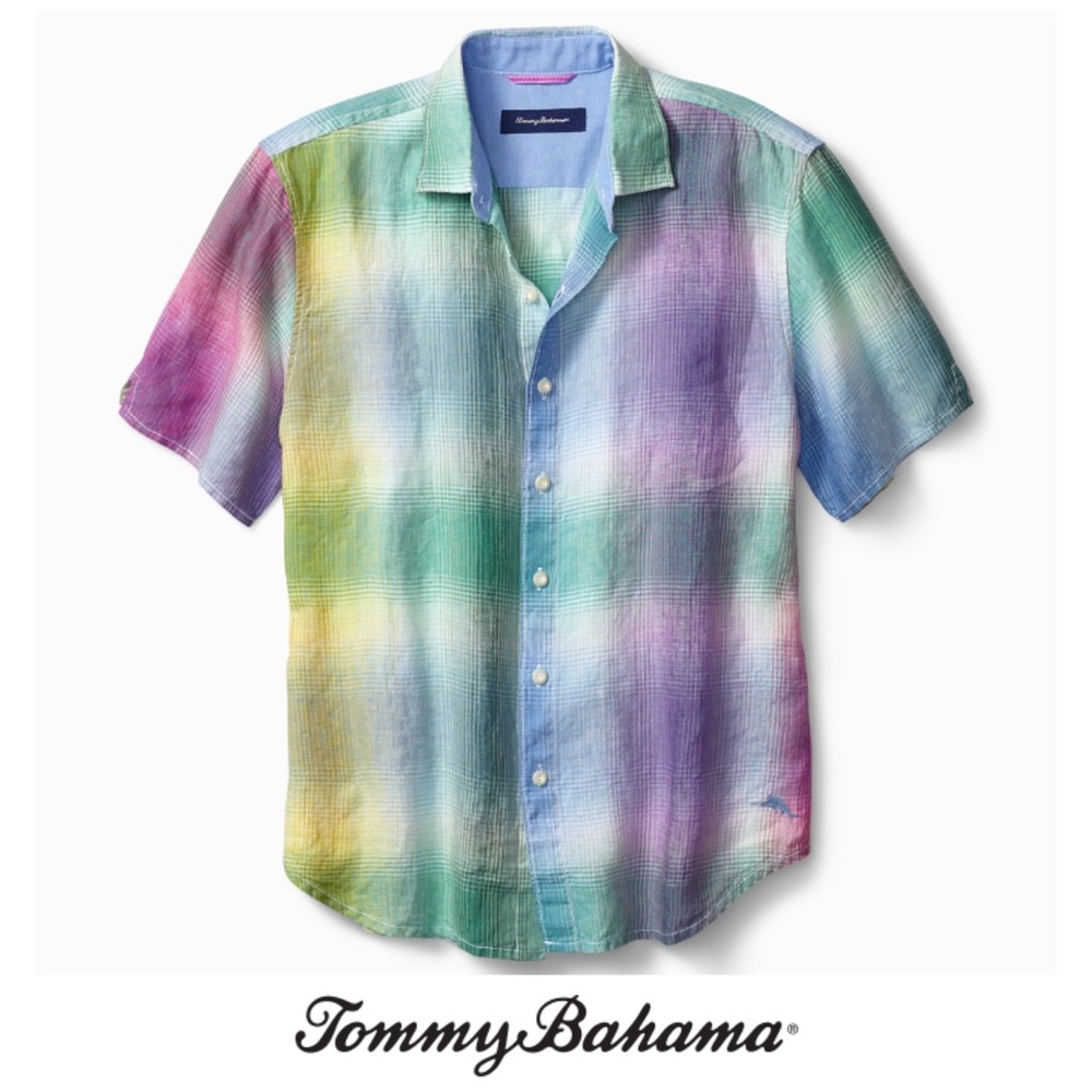 Tommy Bahama Kaleidoscope Breezer Linen Ca…